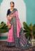 Picture of Charming Cotton & Silk Pale Violet Red Saree