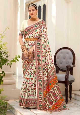 Picture of Charming Silk Burly Wood Saree