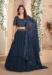 Picture of Marvelous Georgette Dark Slate Grey Lehenga Choli