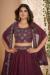 Picture of Ideal Georgette Maroon Lehenga Choli