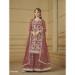 Picture of Resplendent Georgette Sienna Straight Cut Salwar Kameez