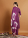 Picture of Gorgeous Cotton Purple Readymade Salwar Kameez