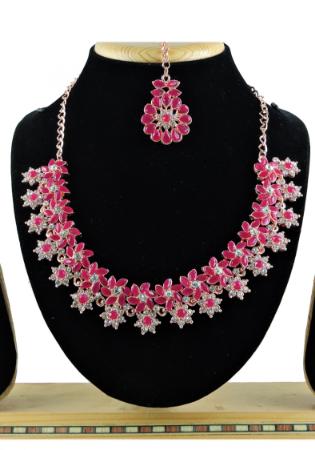 Picture of Admirable Rosy Brown Necklace Set