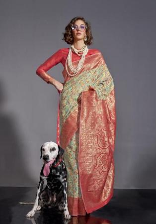 Picture of Admirable Silk Dim Gray Saree