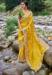 Picture of Taking Silk Dark Golden Rod Saree