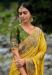 Picture of Taking Silk Dark Golden Rod Saree