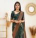 Picture of Nice Silk Sea Green Saree