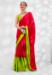 Picture of Ravishing Georgette Red Saree