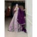 Picture of Sublime Georgette Dark Grey Lehenga Choli