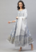 Picture of Cotton Light Slate Grey Readymade Salwar Kameez