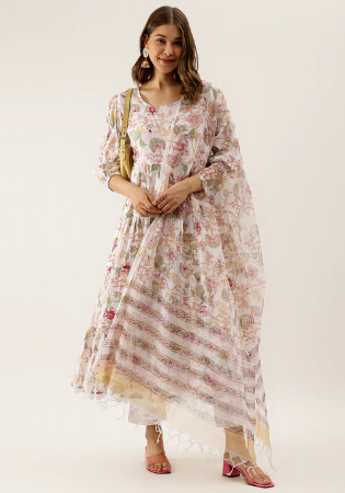 Picture of Good Looking Cotton Thistle Readymade Salwar Kameez