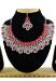 Picture of Fascinating Dark Red Necklace Set