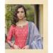 Picture of Pretty Silk Fire Brick Readymade Salwar Kameez