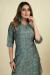 Picture of Taking Chiffon Sea Green Kurtis & Tunic