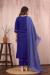 Picture of Sublime Cotton Midnight Blue Readymade Salwar Kameez