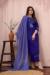 Picture of Sublime Cotton Midnight Blue Readymade Salwar Kameez