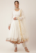 Picture of Lovely Cotton Off White Readymade Salwar Kameez