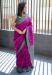 Picture of Ravishing Silk Medium Violet Red Saree