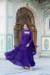 Picture of Resplendent Georgette Purple Readymade Gown