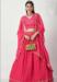 Picture of Pretty Georgette Pink Lehenga Choli