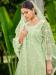 Picture of Pretty Net Tan Straight Cut Salwar Kameez