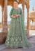 Picture of Exquisite Net Cadet Blue Anarkali Salwar Kameez