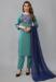 Picture of Splendid Crepe Cadet Blue Readymade Salwar Kameez