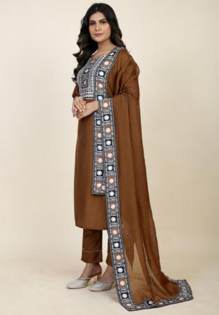 Picture of Chiffon & Silk Sienna Readymade Salwar Kameez