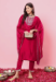 Picture of Admirable Cotton Light Coral Readymade Salwar Kameez