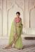 Picture of Magnificent Georgette & Organza Dark Khaki Saree