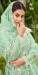 Picture of Net Dark Sea Green Straight Cut Salwar Kameez