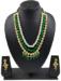 Picture of Beautiful Dark Green Necklace Set