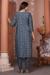 Picture of Taking Silk Dark Slate Grey Kurtis & Tunic