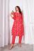 Picture of Amazing Silk Crimson Kurtis & Tunic