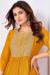 Picture of Good Looking Silk Orange Kurtis & Tunic