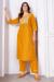 Picture of Good Looking Silk Orange Kurtis & Tunic