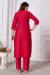 Picture of Resplendent Silk Crimson Kurtis & Tunic