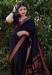 Picture of Pleasing Silk Black Saree