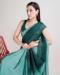 Picture of Wonderful Silk Sea Green Saree