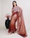 Picture of Elegant Silk Brown Saree