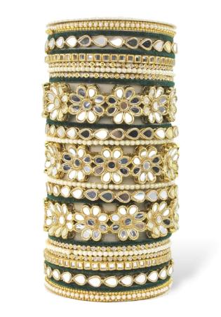 Picture of Amazing Dark Khaki Bangles