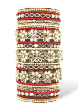 Picture of Delightful Fire Brick Bangles