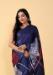 Picture of Admirable Satin & Silk Navy Blue Saree