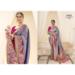 Picture of Beauteous Silk Rosy Brown Saree