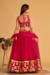 Picture of Georgette & Organza Light Coral Lehenga Choli