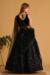 Picture of Taking Georgette & Organza Black Lehenga Choli