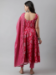 Picture of Beautiful Cotton Fire Brick Readymade Salwar Kameez