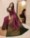 Picture of Fascinating Silk Purple Saree