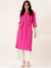 Picture of Grand Cotton Medium Violet Red Kurtis & Tunic