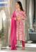 Picture of Georgette & Silk Rosy Brown Readymade Salwar Kameez